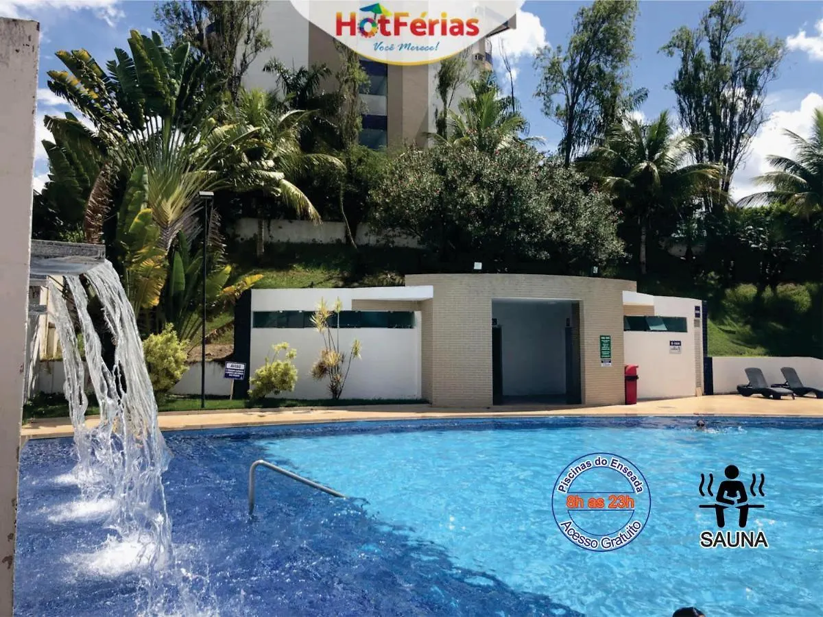 Apartment Enseada Nautico: Lakeside Retreat with Optional Breakfast Caldas Novas