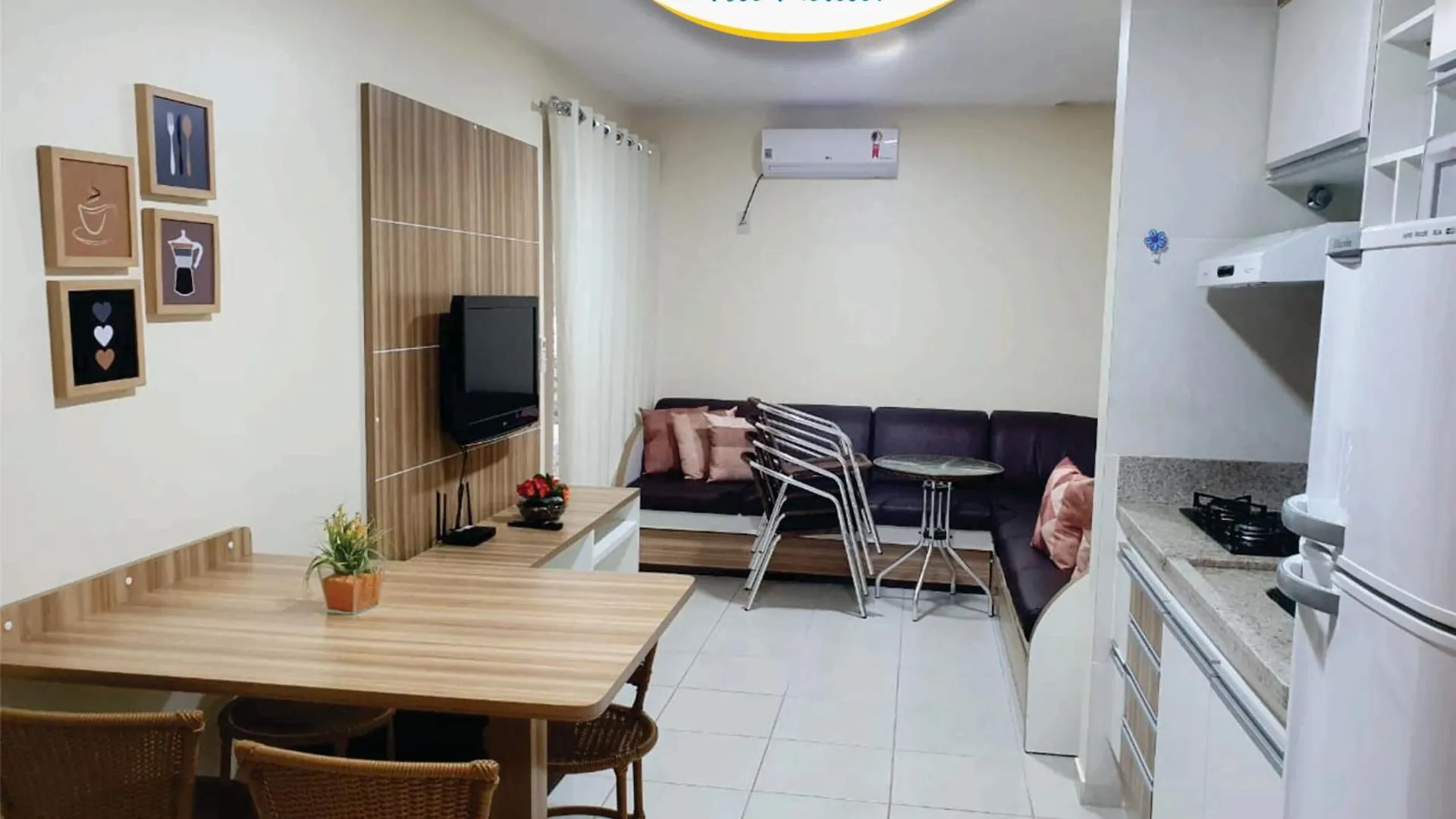 Apartment Enseada Nautico: Lakeside Retreat with Optional Breakfast Caldas Novas